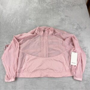 Lululemon NWT Women's Size XL Lightweight Woven Side-Snap Anorak W3GQYS Style